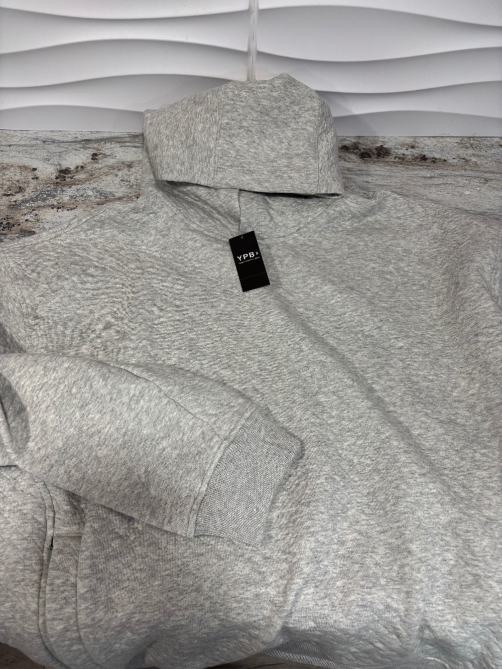 NWT Abercrombie Your Personal Best Quilted Hoodie